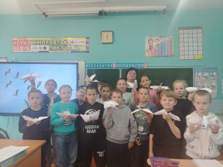 патриотический час "День белых журавлей" - фото - 1