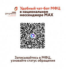чат-бот МФЦ на базе национального мессенджера MAX - фото - 1